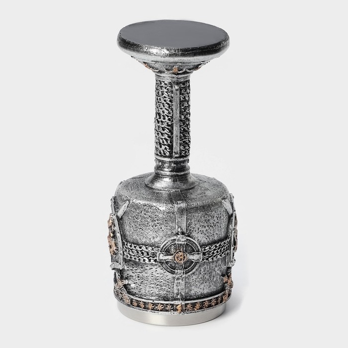 Бокал «Щит», 200 мл, 8×19 см, цвет серебряный Бокал «Щит», 200 мл, 8×19 см, цвет серебряный