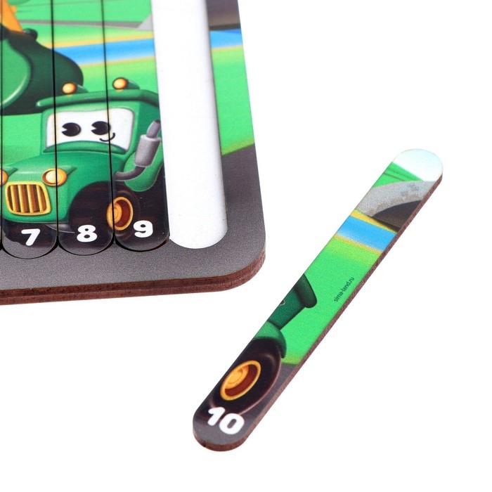 Логический пазл «Машинки-помощники» Логический пазл «Машинки-помощники»