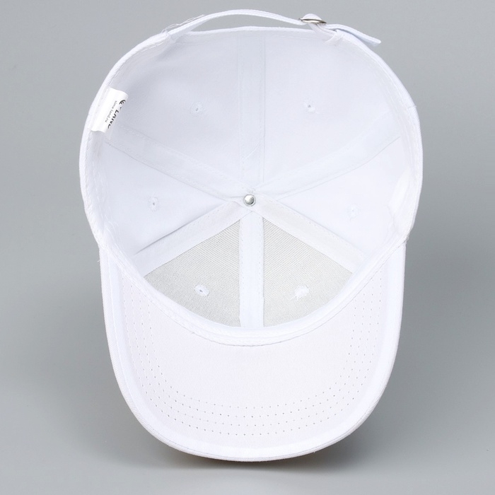 Кепка детская для девочки Summer time, цвет белый, р-р 52-54, 5-7 лет