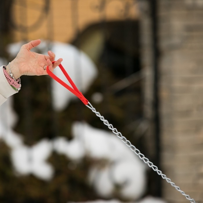 Поводок металлический, 120 см х 4 мм Поводок металлический, 120 см х 4 мм