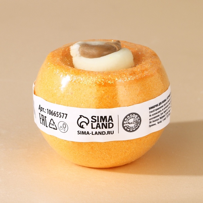 Новый Год. Бомбочка для ванны с игрушкой, 140 г, микс Новый Год. Бомбочка для ванны с игрушкой, 140 г, микс