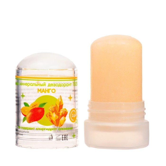 Минеральный дезодорант «Манго», 60 г Минеральный дезодорант «Манго», 60 г