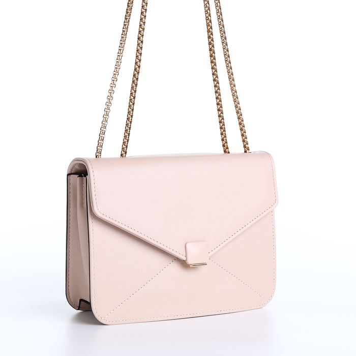 Сумка женская на магните, маленький размер, цвет бежевый Сумка женская на магните, маленький размер, цвет бежевый