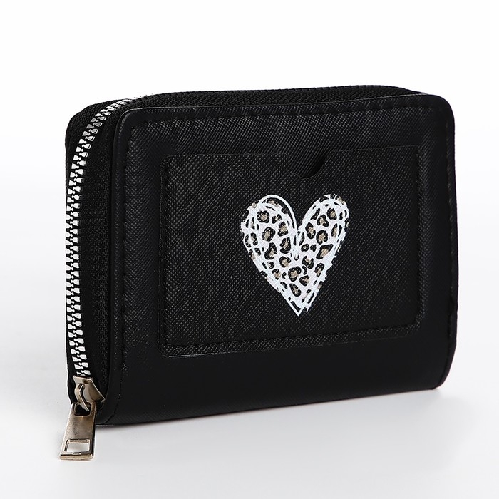 Картхолдер кошелёк &laquo;Сердечко&raquo; 12х 9,5х 2 см