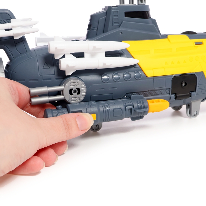 Парковка &laquo;Военная субмарина&raquo;, с 5 машинками