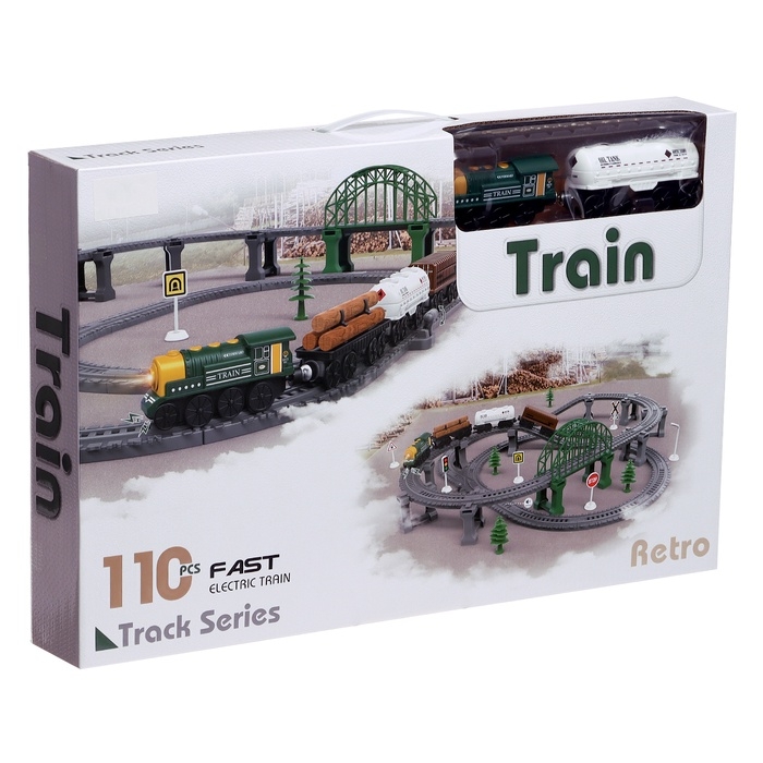 Железная дорога «Лесопилка», детская, работает от батареек Железная дорога «Лесопилка», детская, работает от батареек