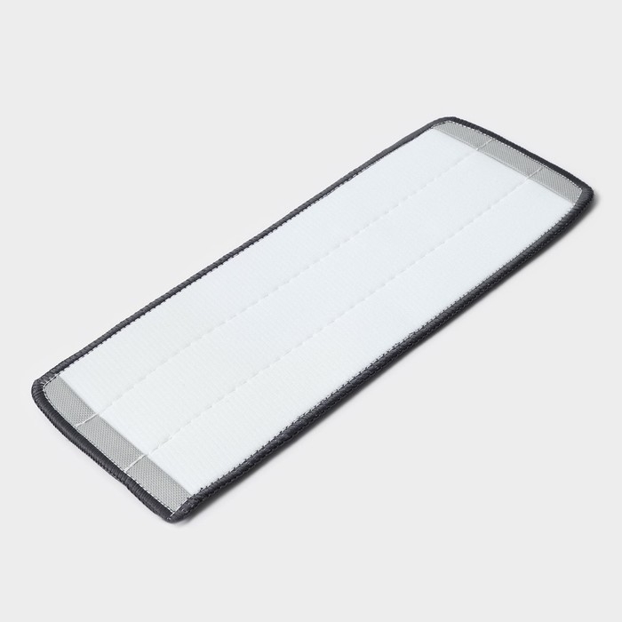 Насадка для швабры Raccoon, на липучке, микрофибра, крепления с 2-х сторон, 32×12,5 см Насадка для швабры Raccoon, на липучке, микрофибра, крепления с 2-х сторон, 32×12,5 см