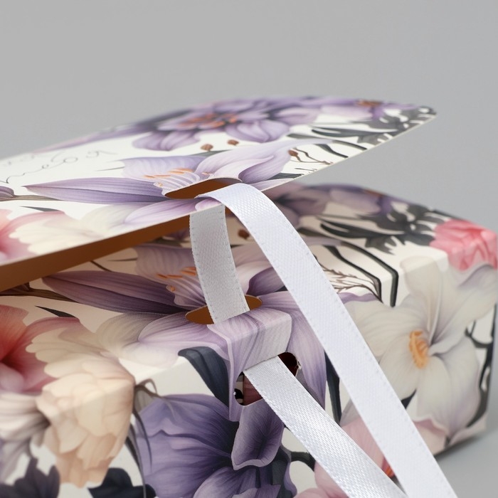 Коробка подарочная складная, упаковка, «Для тебя», 16.5 х 12.5 х 5 см Коробка подарочная складная, упаковка, «Для тебя», 16.5 х 12.5 х 5 см