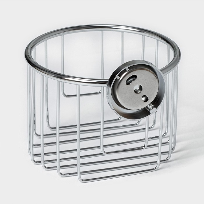 Держатель для туалетной бумаги Штольц Stölz, 14×16×13 см, цвет хромированный Держатель для туалетной бумаги Штольц Stölz, 14×16×13 см, цвет хромированный