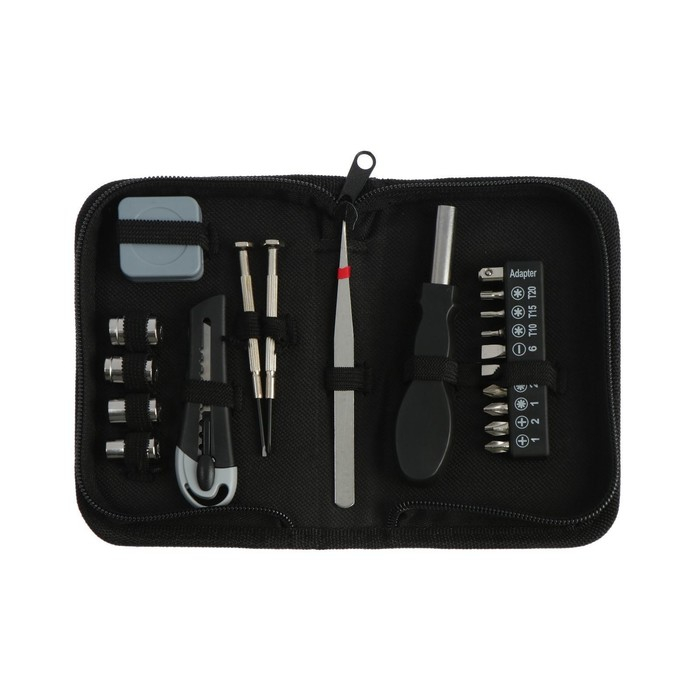 Набор инструментов ТУНДРА, в кейс-папке, 20 предметов Набор инструментов ТУНДРА, в кейс-папке, 20 предметов