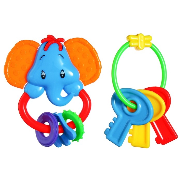 Набор погремушек «Африка», 2 шт., Крошка Я Набор погремушек «Африка», 2 шт., Крошка Я