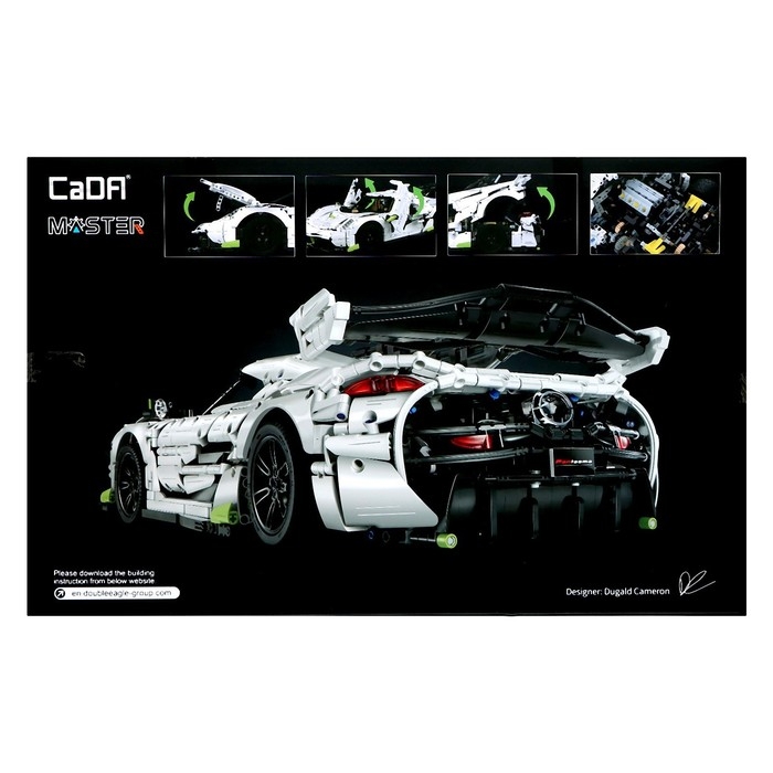 Конструктор Техно «Спорткар», 4346 деталей, масштаб 1:8 Конструктор Техно «Спорткар», 4346 деталей, масштаб 1:8