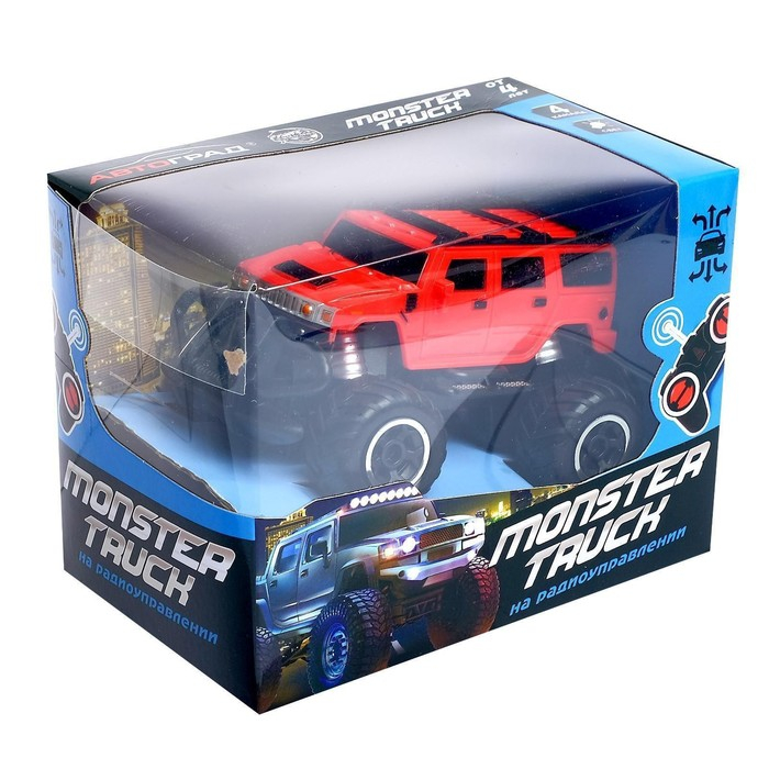 Джип радиоуправляемый «Хамер», работает от батареек, цвет жёлтый Джип радиоуправляемый «Хамер», работает от батареек, цвет жёлтый