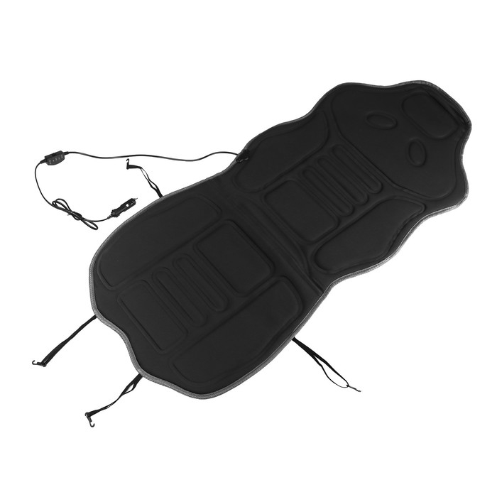 Подогрев сиденья Skyway, со спинкой, 2 режима, серый, 12 В, 2,5-3А, 115 х 52 см Подогрев сиденья Skyway, со спинкой, 2 режима, серый, 12 В, 2,5-3А, 115 х 52 см