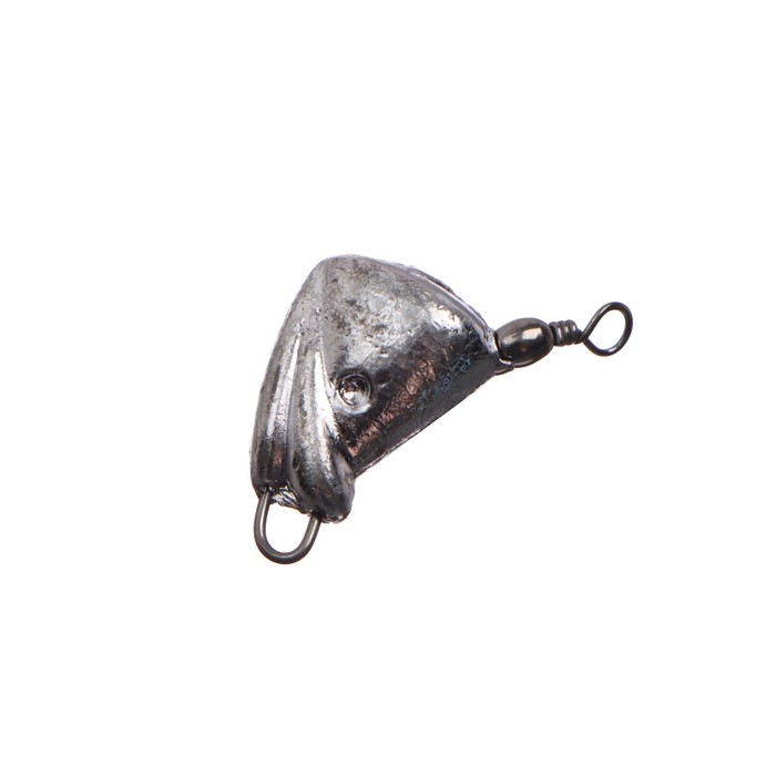 Груз голова рыбки с вертлюгом 12 г, упаковка 4 шт. Груз голова рыбки с вертлюгом 12 г, упаковка 4 шт.