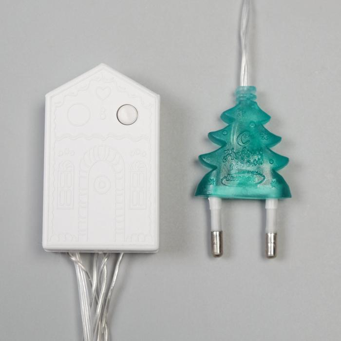 Гирлянда «Бахрома» 2.4 × 0.9 м с насадками «Сердце», IP20, прозрачная нить, 186 LED, свечение мульти, 8 режимов, 220 В Гирлянда «Бахрома» 2.4 × 0.9 м с насадками «Сердце», IP20, прозрачная нить, 186 LED, свечение мульти, 8 режимов, 220 В