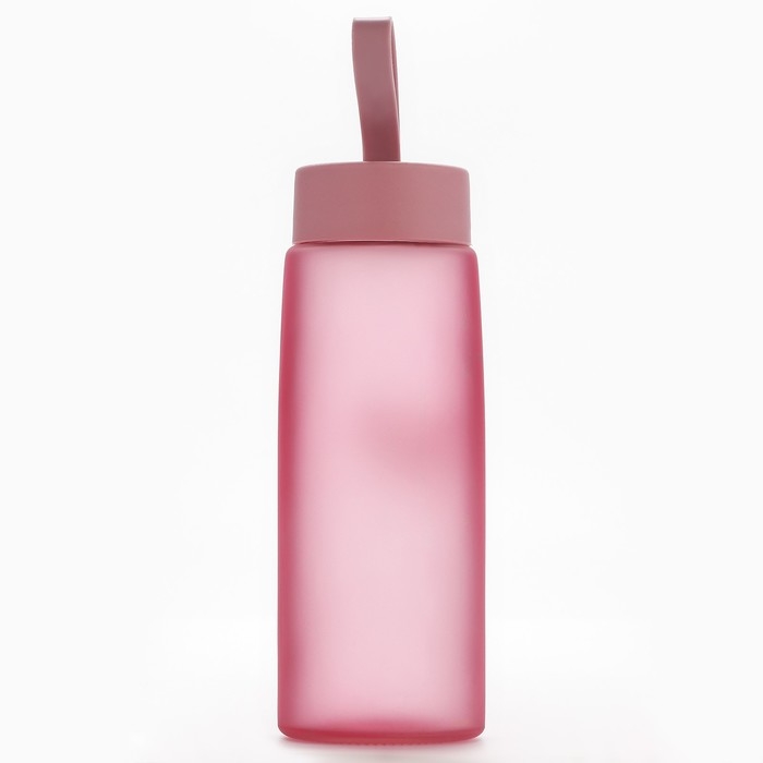 Бутылка стеклянная для воды Love, 450 мл Бутылка стеклянная для воды Love, 450 мл