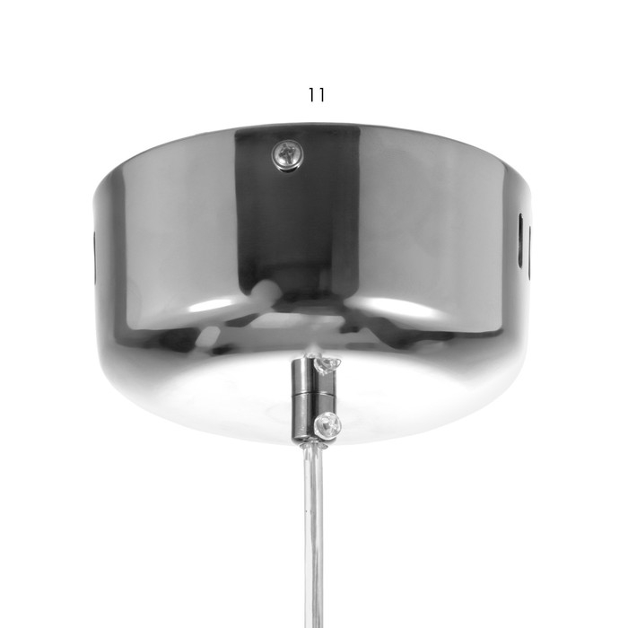 Светильник BayerLux "Шар" LED 15Вт 6000К янтарное стекло 25х25х125см