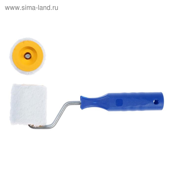 Валик ТУНДРА, искусственный мех, 50 мм, рукоятка d=6 мм, D=42 мм, ворс 12 мм Валик ТУНДРА, искусственный мех, 50 мм, рукоятка d=6 мм, D=42 мм, ворс 12 мм