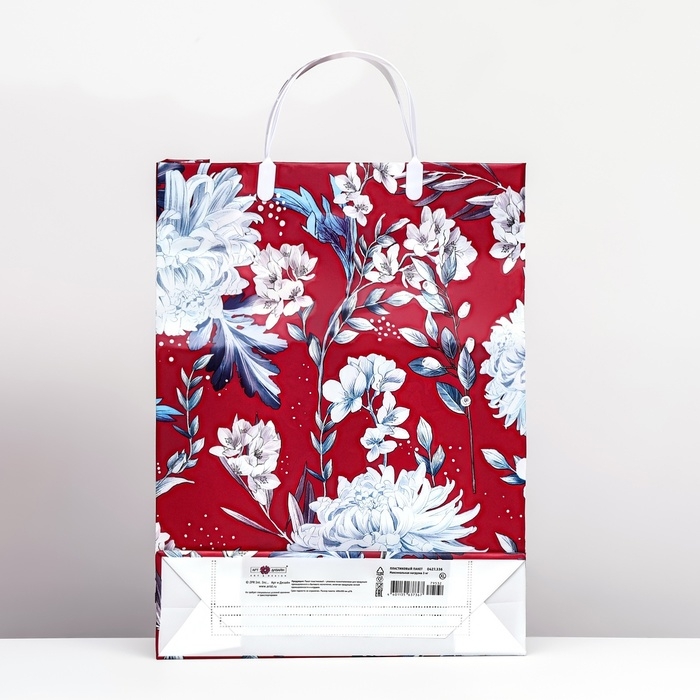 Пакет Пакет "Цветущая Коллекция", мягкий пластик, 40 х 30 х 9 см, 140 мкм