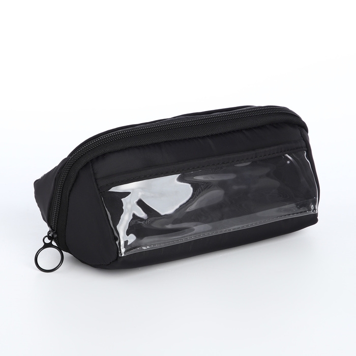 Косметичка на молнии, цвет чёрный Косметичка на молнии, цвет чёрный
