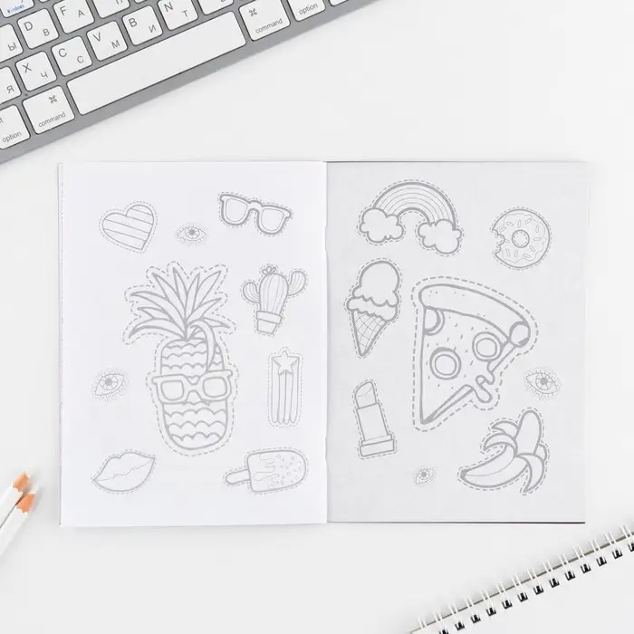 Блокнот раскраска 12 л., 130×180 «Самая яркая» Блокнот раскраска 12 л., 130×180 «Самая яркая»