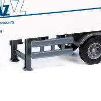 Автомобиль-тягач "KAMAZ", с полуприцепом, инерц., со светом и звуком 07828