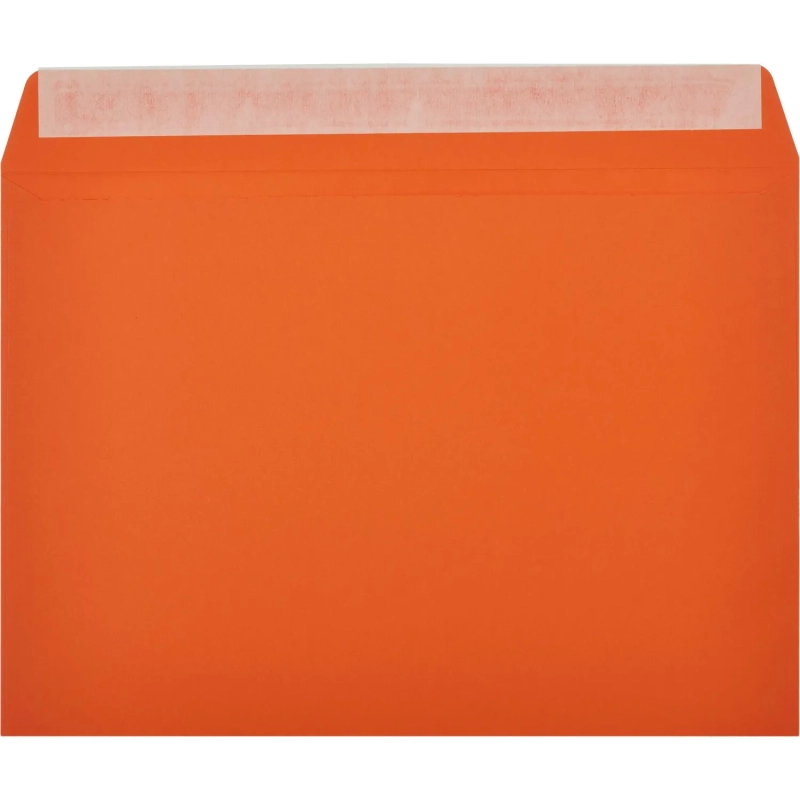 Конверт С5 из цв.бум, 120г/м2,с отрыв.лентой, 5в/10шт. уп