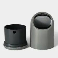 Ведро для мусора сенсорное настольное SAVANNA, 2 л, серое