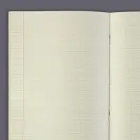 Тетрадь предметная 48 листов в клетку, Calligrata, «Чёрное-белое», по химии, серые листы