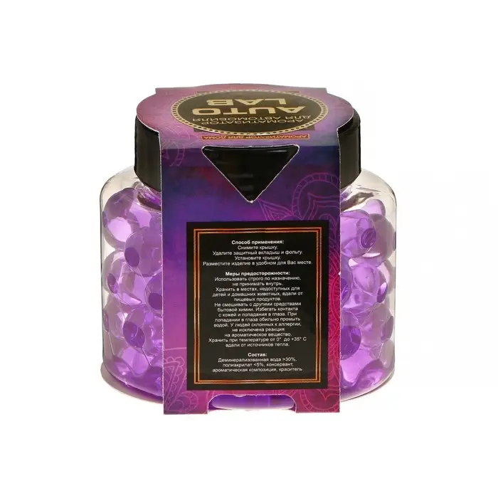 Ароматизатор гелевый AUTO LAB, 220 г, МИКС