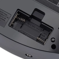 Радиобудильник H-RCL221 черный LCD подсв белая часы цифровые