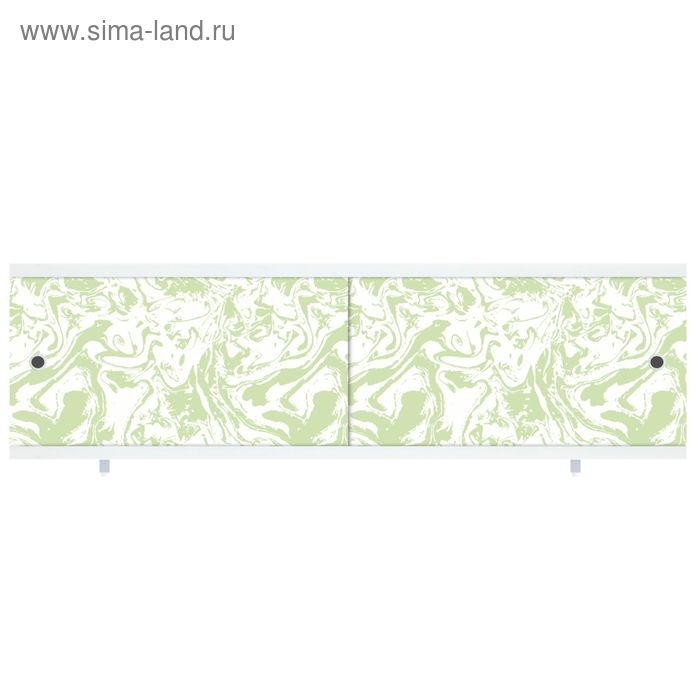 Экран под ванну  Экран под ванну "Кварт Мрамор зеленый", 168 см