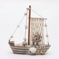 Сувенир интерьерный &laquo;Лодочка рыбака&raquo; 16.5&times;4.2&times;18 см