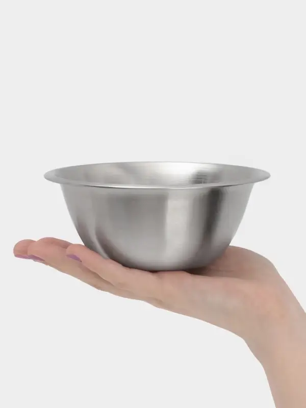 Миска Hanna Kn&ouml;vell, 500 мл, d=14 см, толщина 0.4-0.5 мм, нержавеющая сталь