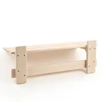 Полка - вешалка "Сосновская №1" 7 крючков 79х27х29 см