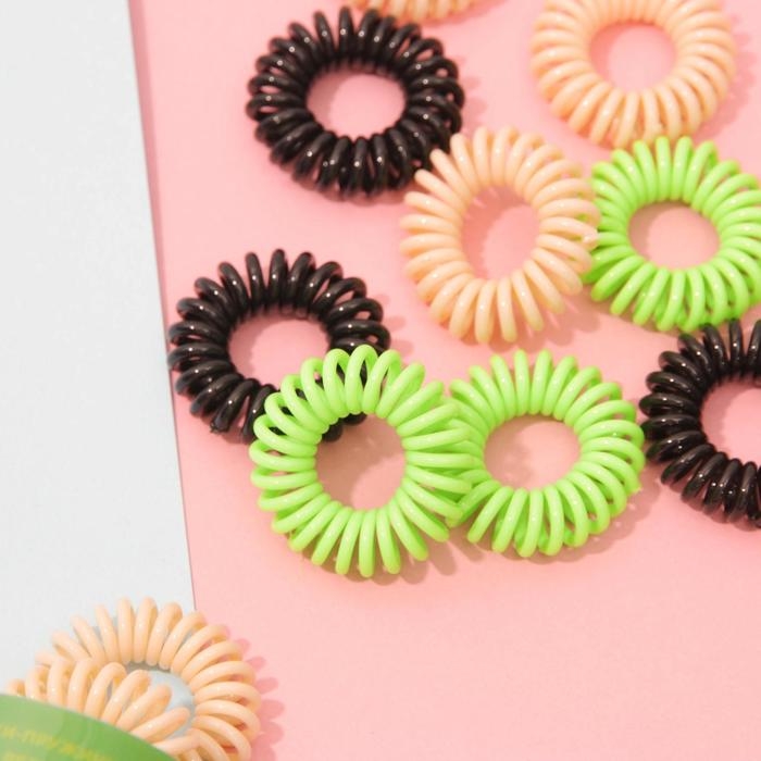 Резинки для волос «Ты девочка что надо» 9 шт Резинки для волос «Ты девочка что надо» 9 шт