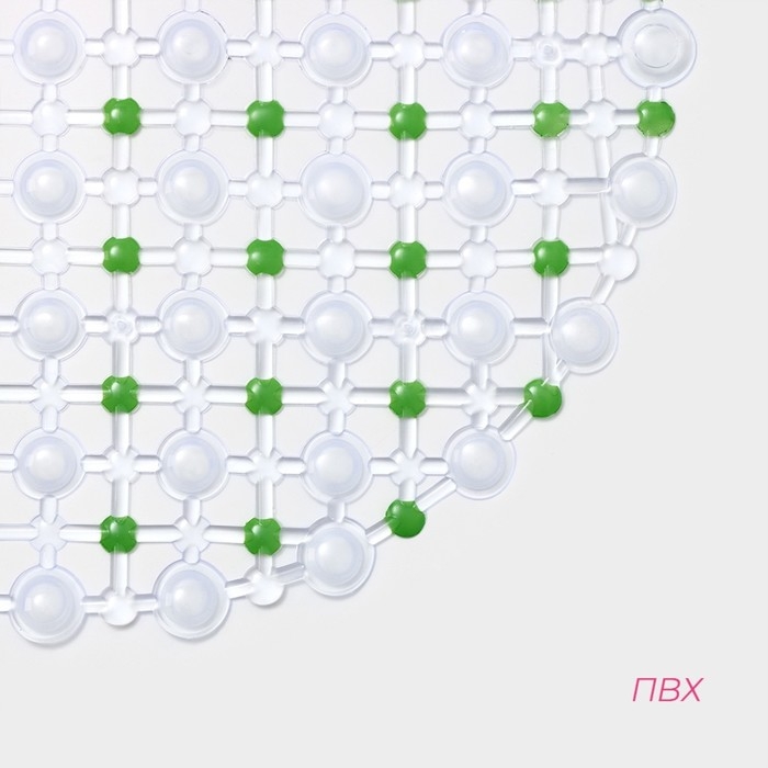 Коврик противоскользящий в ванну на присосках Доляна «Крапинка», 36×66 см, цвет МИКС Коврик противоскользящий в ванну на присосках Доляна «Крапинка», 36×66 см, цвет МИКС