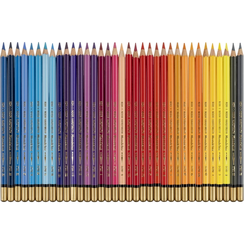 Карандаши акварельные цвет. KOH-I-NOOR MonduluzOldMan 72цв/наб 3727072001PL
