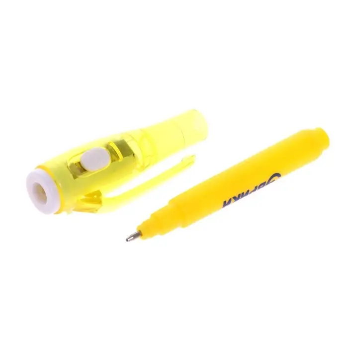 Набор для рисования светом «Весёлая школа: Буквы», ручка с фонариком и невидимыми чернилами Набор для рисования светом «Весёлая школа: Буквы», ручка с фонариком и невидимыми чернилами