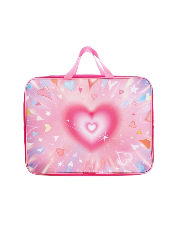 Папка с ручками текстильная А4, 360×245×70 мм, Calligrata TOP «В розовых очках» Папка с ручками текстильная А4, 360×245×70 мм, Calligrata TOP «В розовых очках»