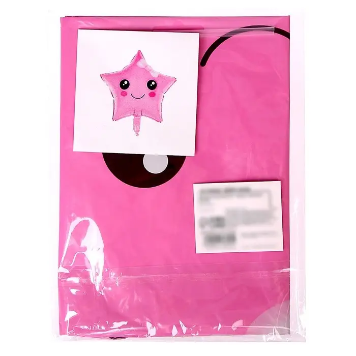 Шар фольгированный 18" &laquo;Звезда с бантиком&raquo;, цвет розовый