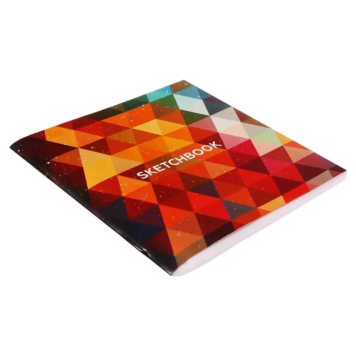 Скетчбук 165 х 165 мм, 40 листов "Графика", обложка мелованный картон, блок 100 г/м&sup2;