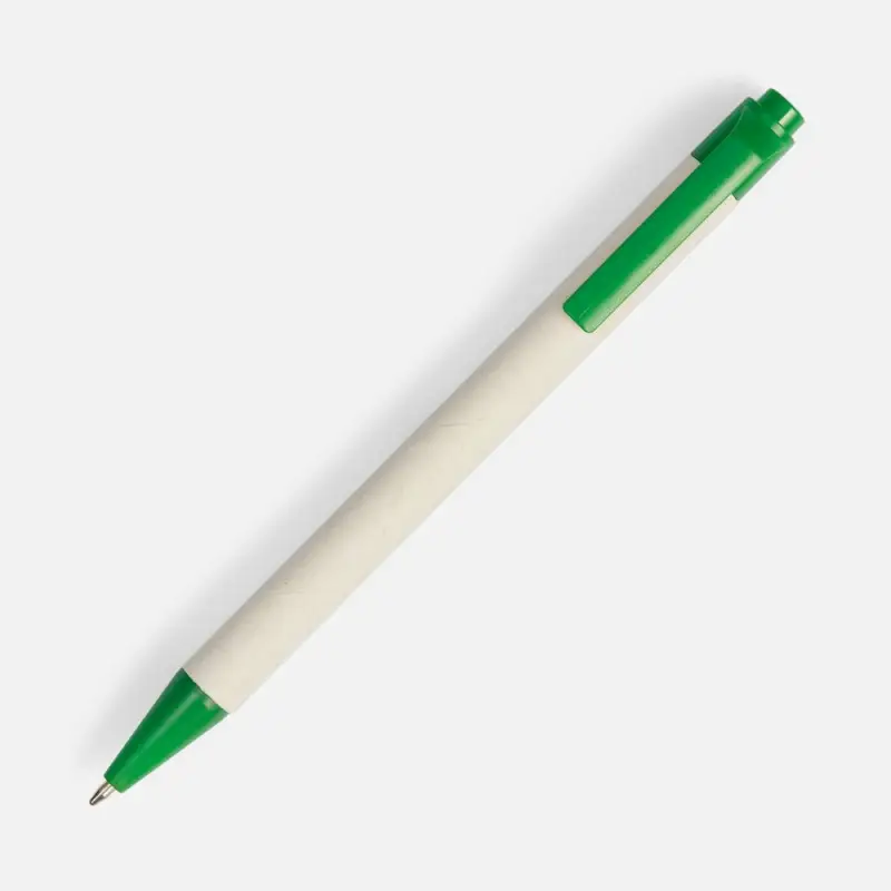 Ручка шариковая MilkMake, зеленая Ручка шариковая MilkMake, зеленая