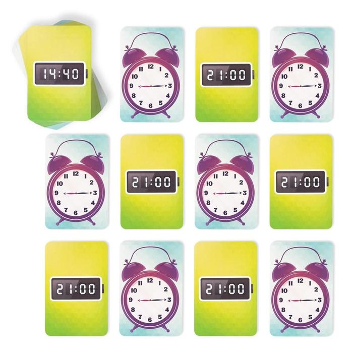 Настольная игра «Который час» версия 1, 4+ Настольная игра «Который час» версия 1, 4+