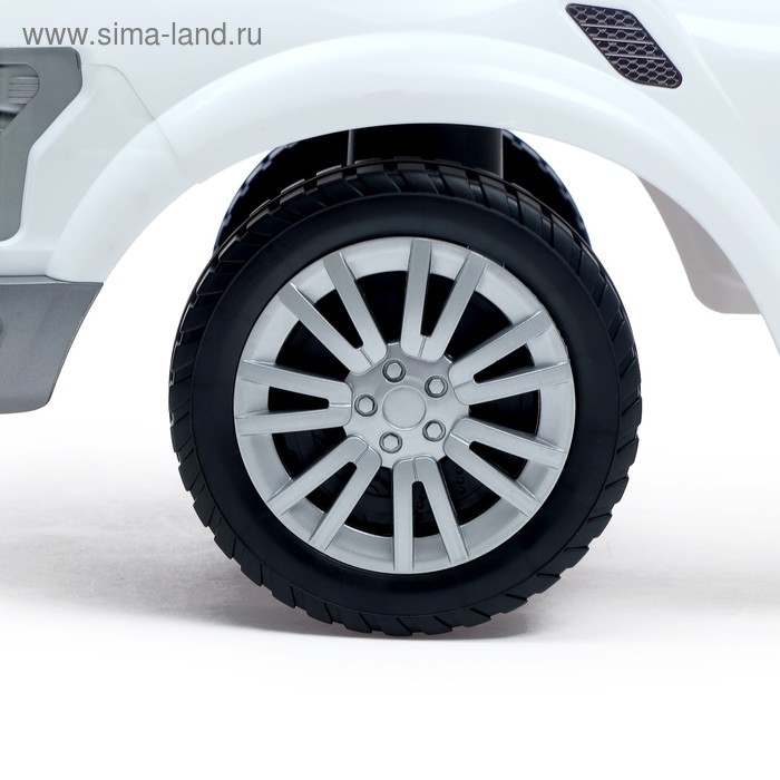 Толокар «Джип», цвет белый Толокар «Джип», цвет белый