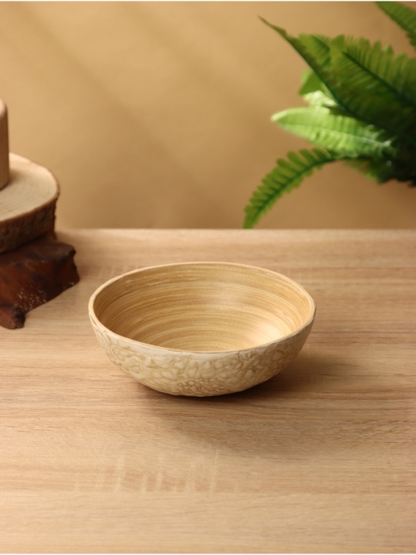 Миска 15х15х6 см, бамбук Миска 15х15х6 см, бамбук