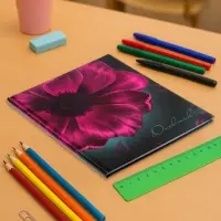 Дневник школьный для 1-11 классов, &laquo;Цветок&raquo;, твёрдая обложка 7БЦ, глянцевая ламинация, 40 листов