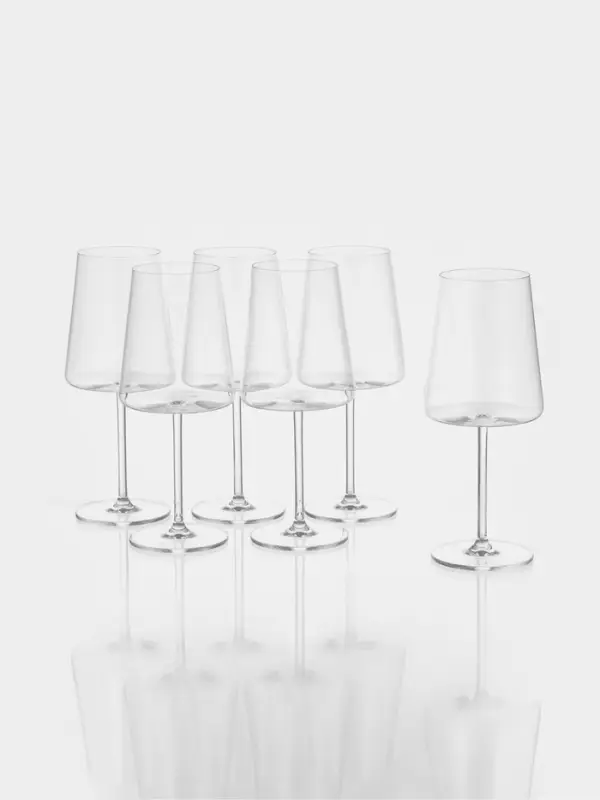 Набор бокалов для вина &laquo;Рэй&raquo;, 600 мл, 6 шт., хрустальное стекло, прозрачный