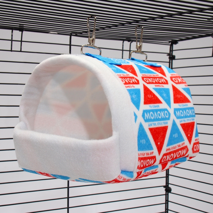 Подвесной домик-кроватка Подвесной домик-кроватка "Молоко", 18 х 15 х 12 см